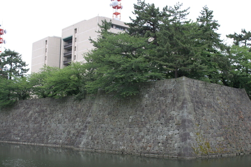 福井の城跡
